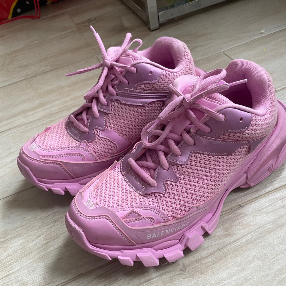 Balenciaga Pink Track Sneaker